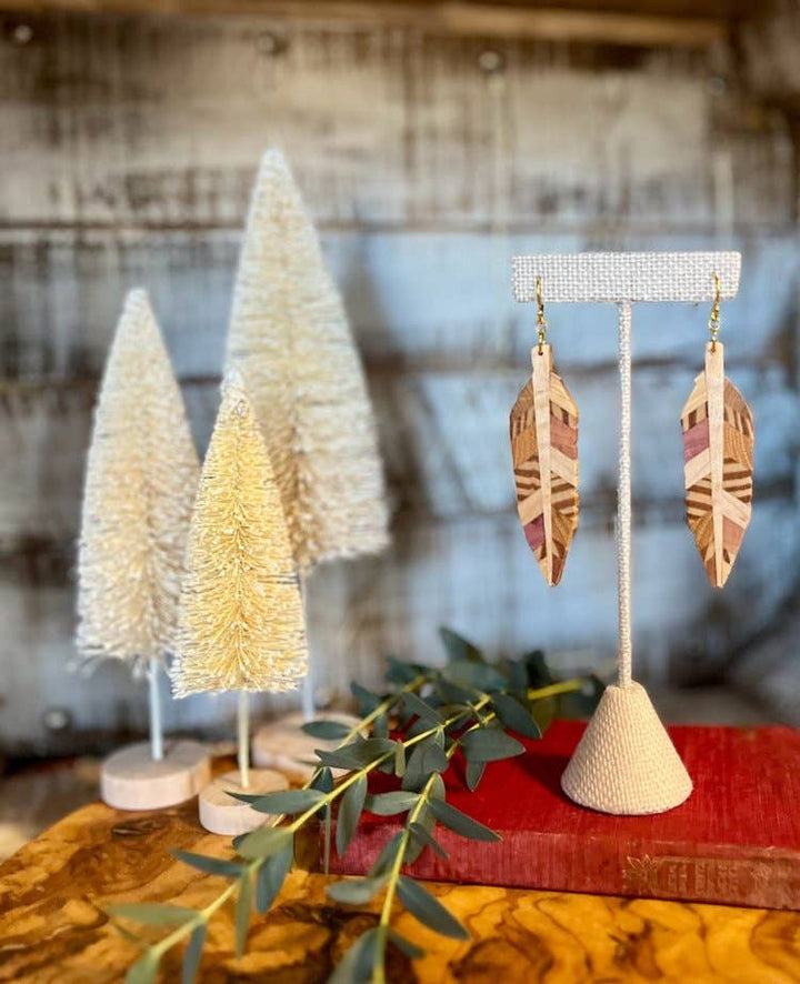 Woodland Feather Earrings