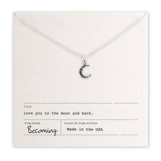 Love You To The Moon Necklace