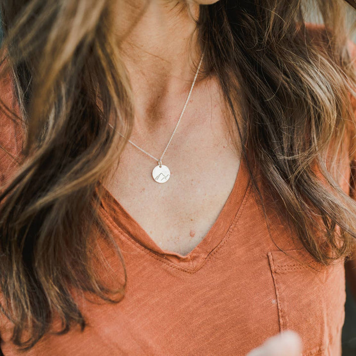 Mountains Are Calling Necklace