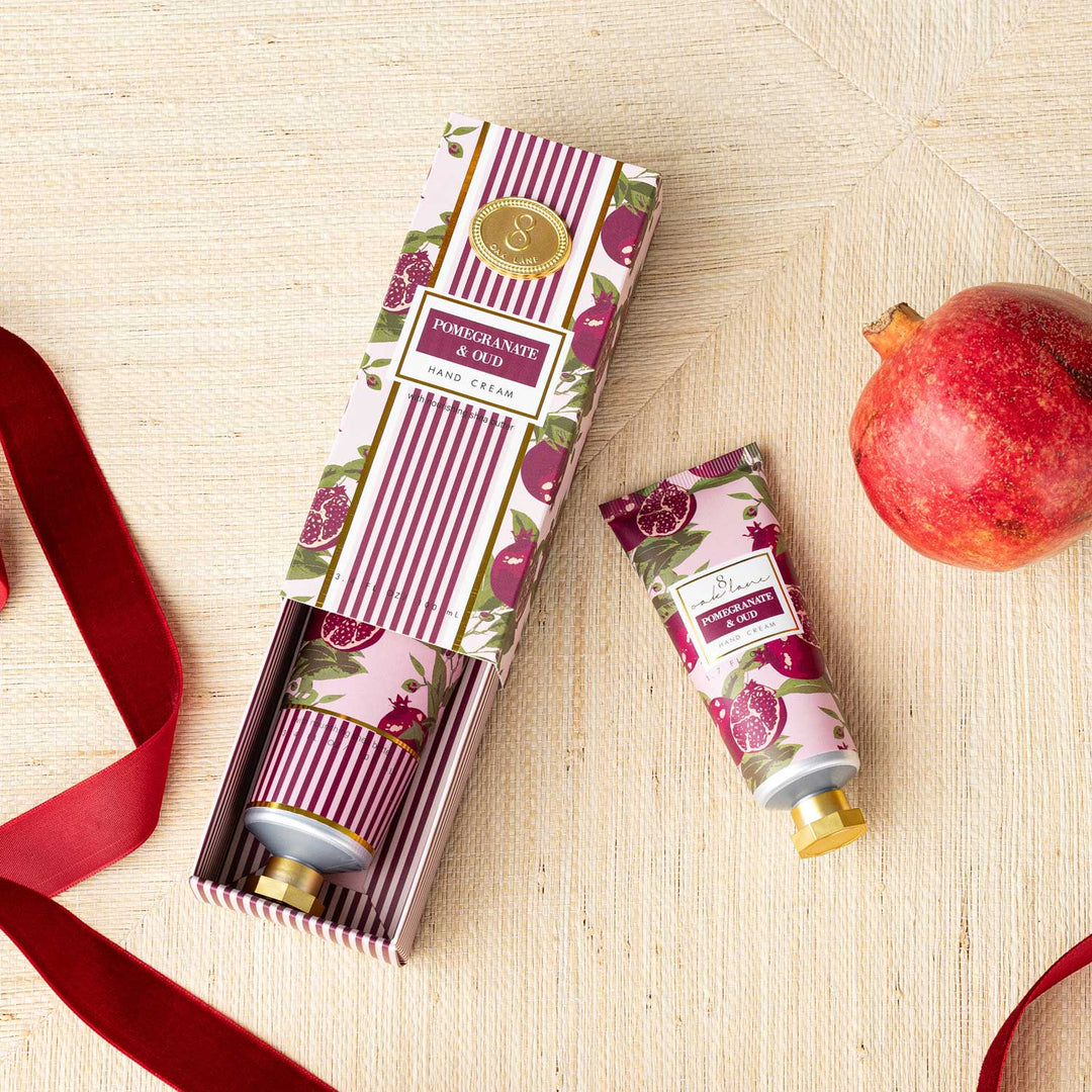Pomegranate & Oud Boxed Hand Cream, 100ml