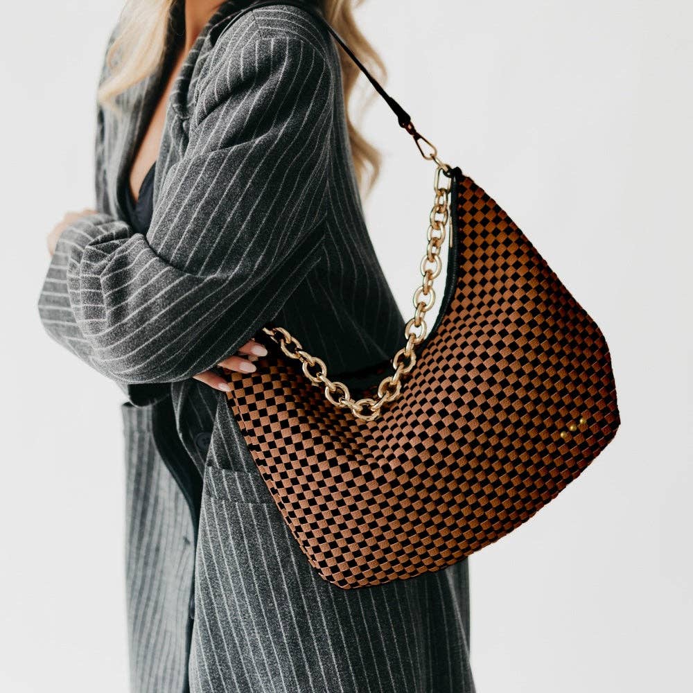 Sienna Slouchy Woven Shoulder Bag