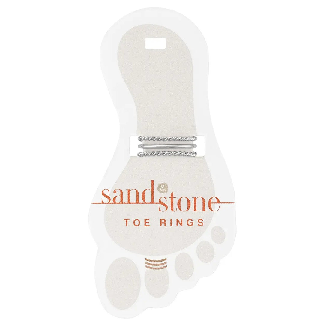 Silver Triple Layer Toe Ring