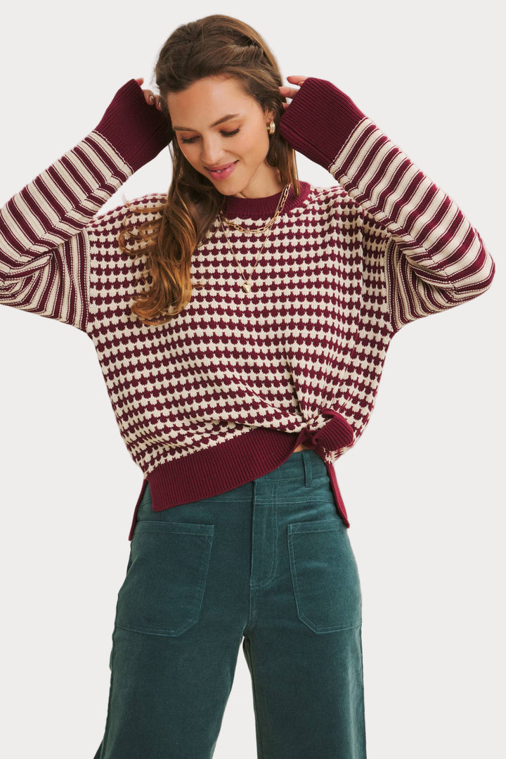 Cozy Textured Pullover Sweater