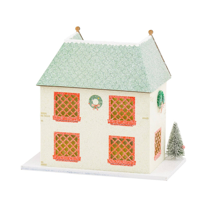 VIL1251 - Elves' Workshop Light Up Christmas Village House