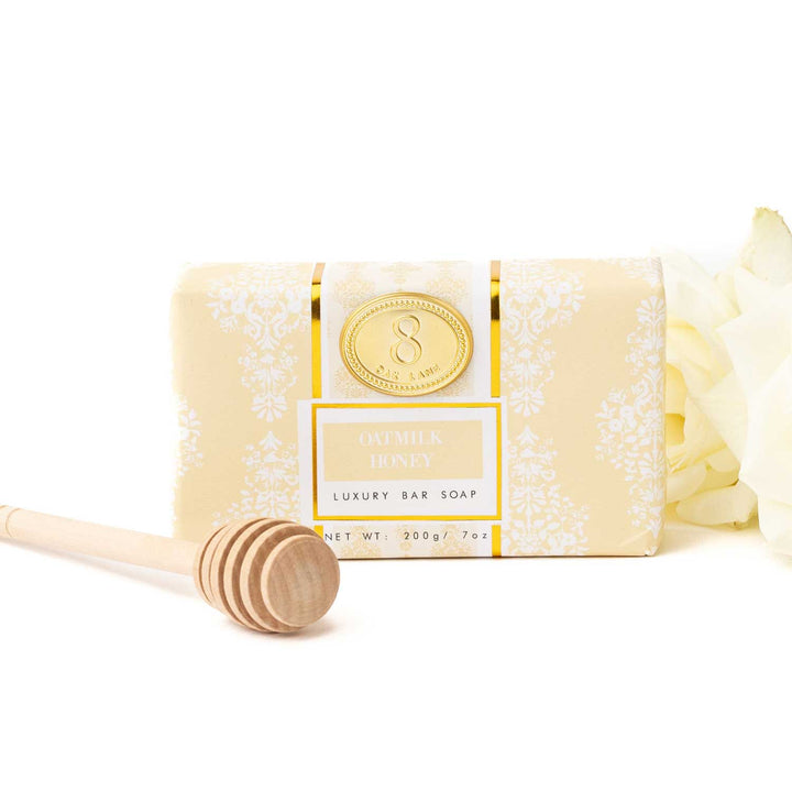 Bar Soap, Oatmilk Honey Wrapped, 7oz