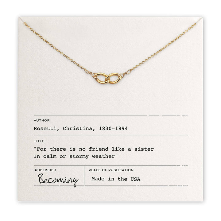 Sisters Links Necklace