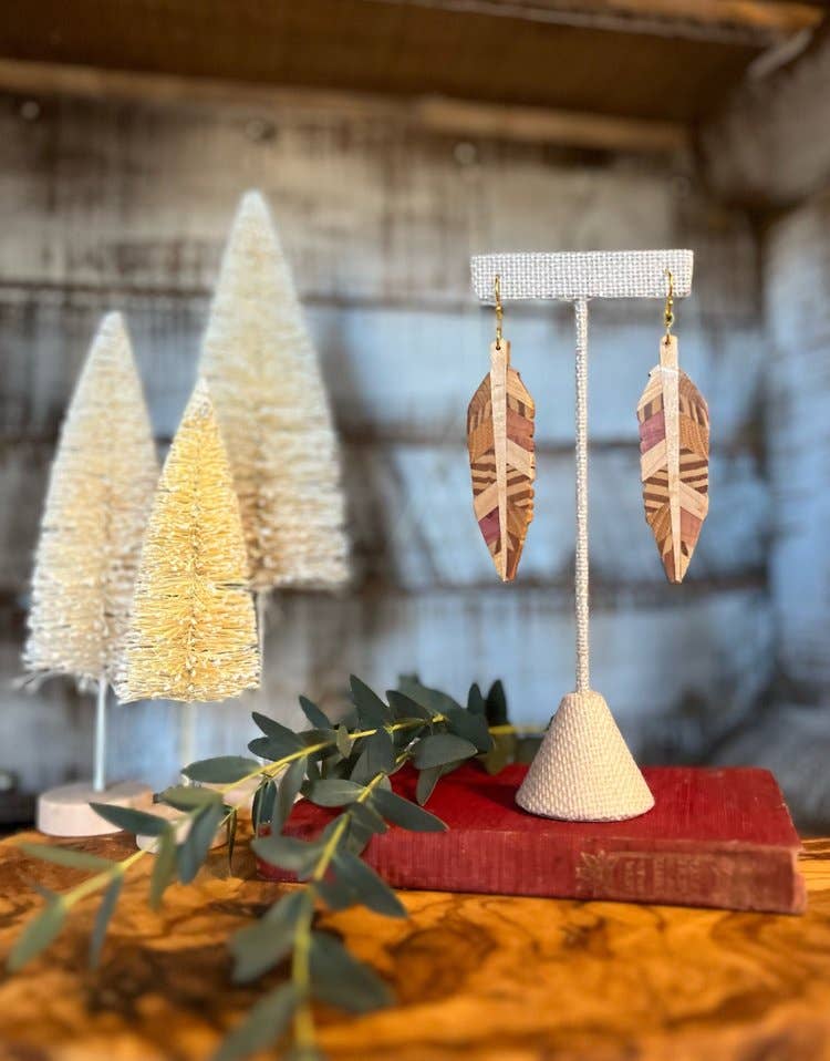 Woodland Feather Earrings