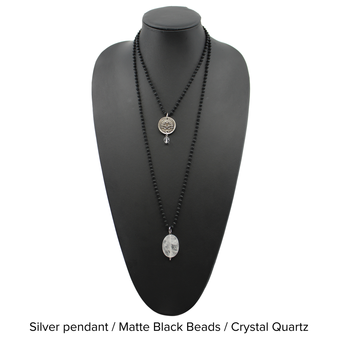 "Remember Who The Fuck You Are" Lotus Original Necklace