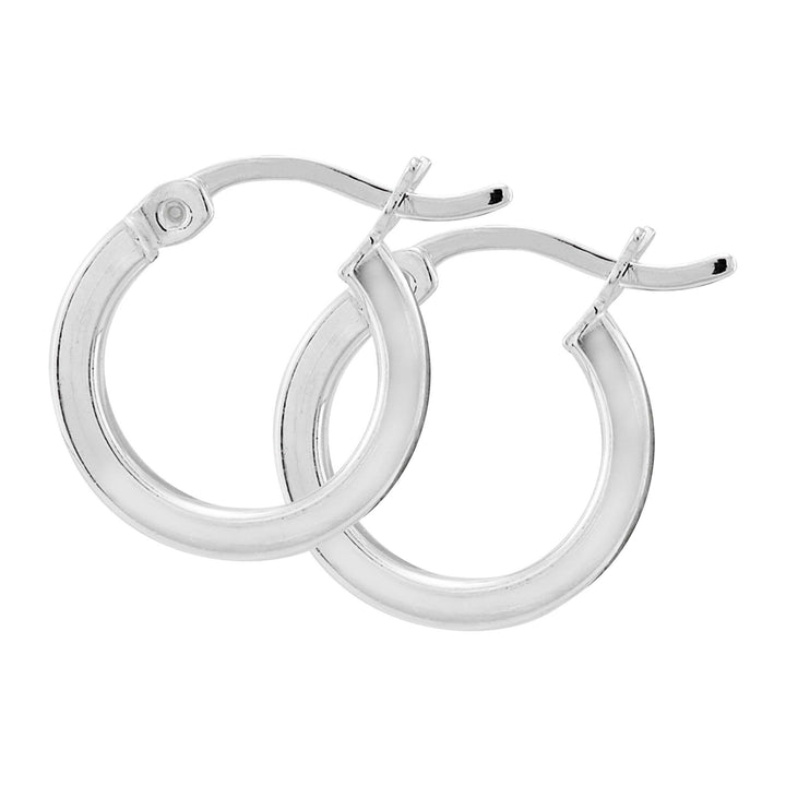 Silpada 'Squared Off' Hoop Earrings