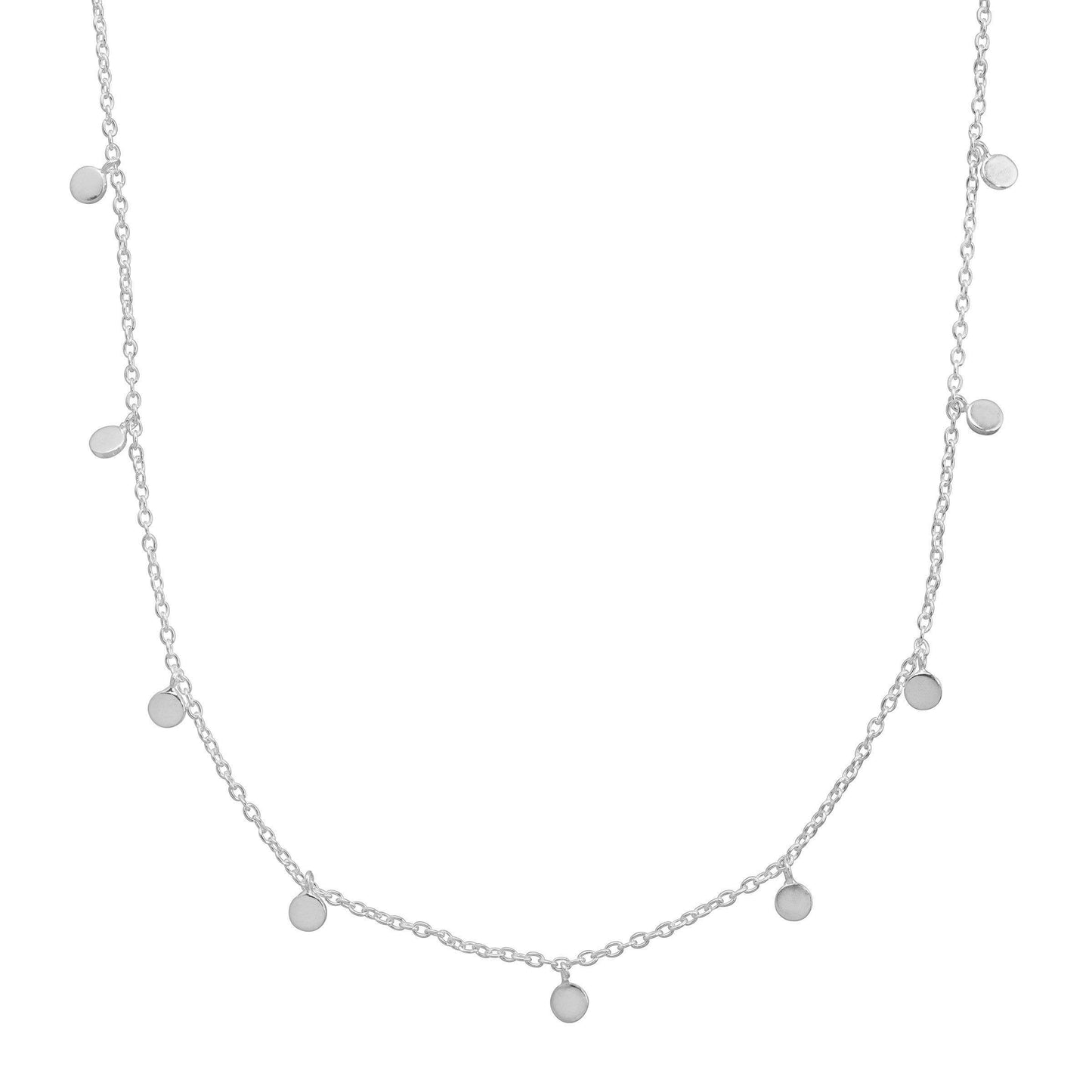 Silpada 'Silver Lace' Adjustable Station Necklace