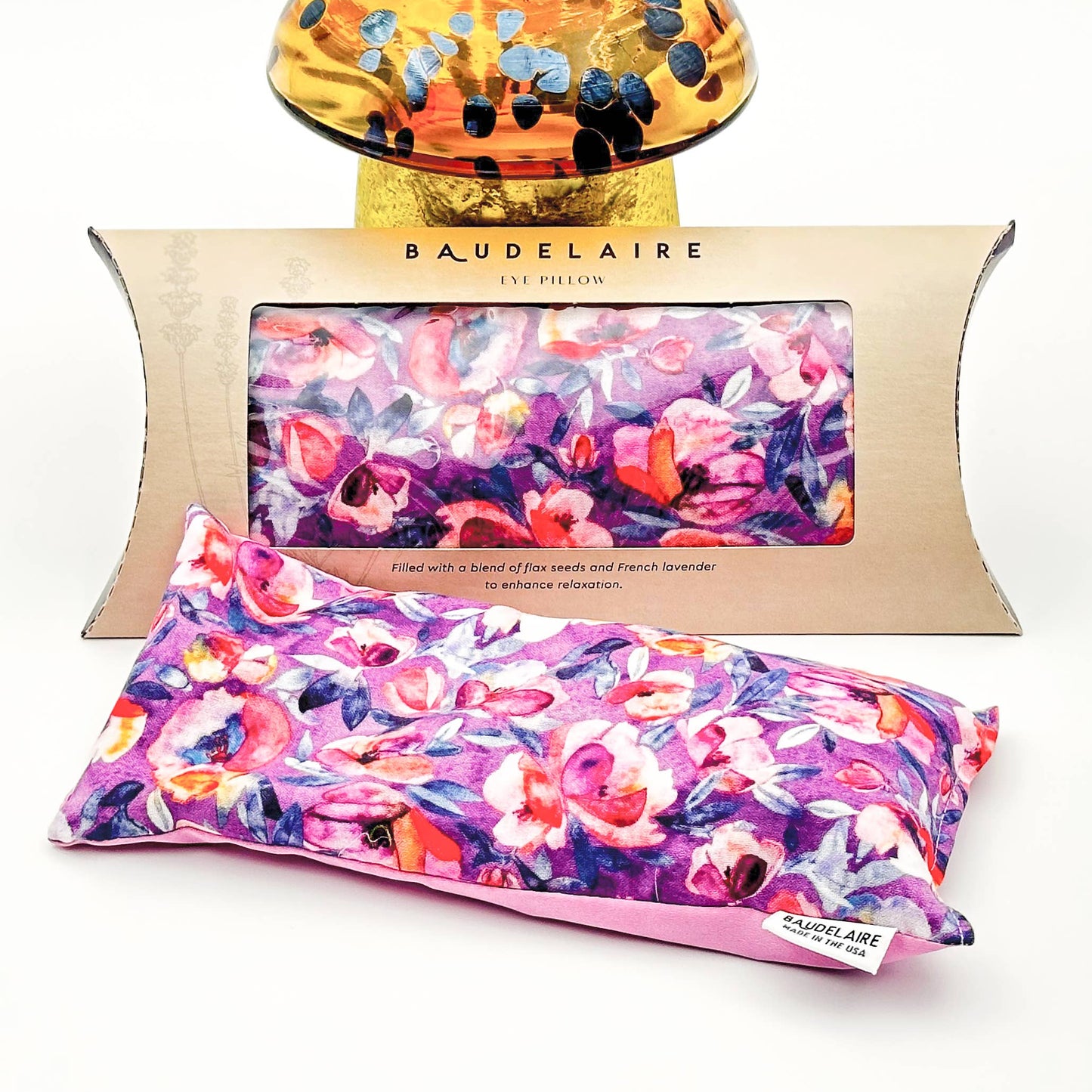 Floral Aurora Eye Pillow