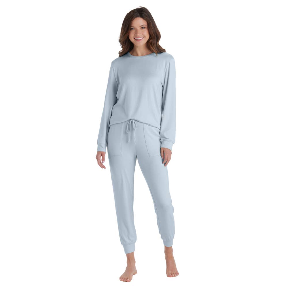 Dream Jersey Crew Neck Lounge Set - Oprah's Fave