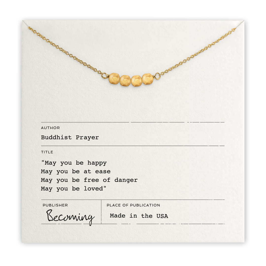 May You Be Happy Necklace