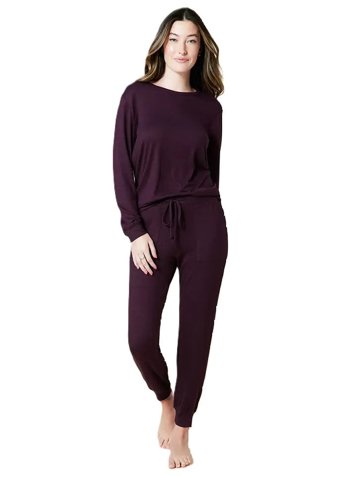 Dream Jersey Crew Neck Lounge Set - Oprah's Fave