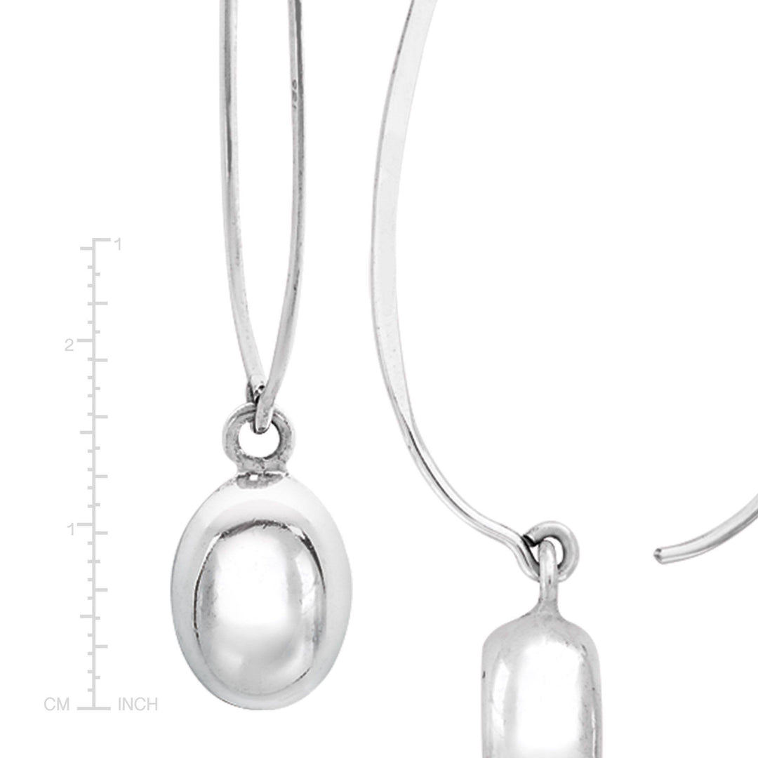 'Wire Drop' Earrings