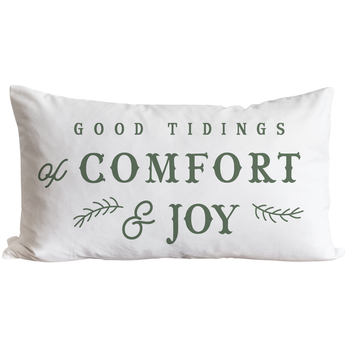 Good Tidings Pillow Cover