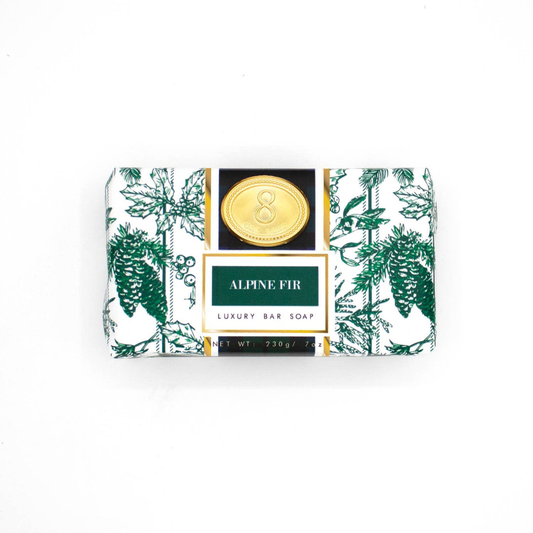 Alpine Fir Woodland Wrapped Bar Soap, 7oz
