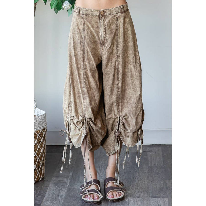 Mineral Washed Cinch Pants