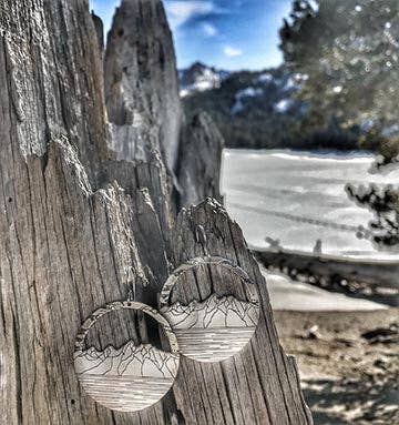 Teton Earrings – Inspired by Majestic Mountain Landscapes