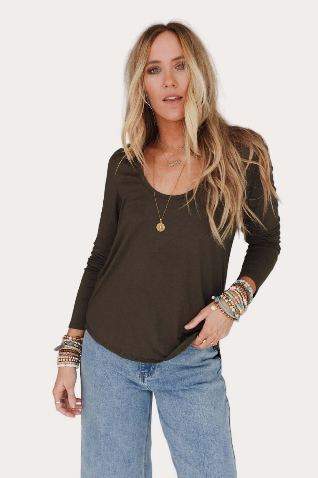 Ryder Long Sleeve Bralette Tee