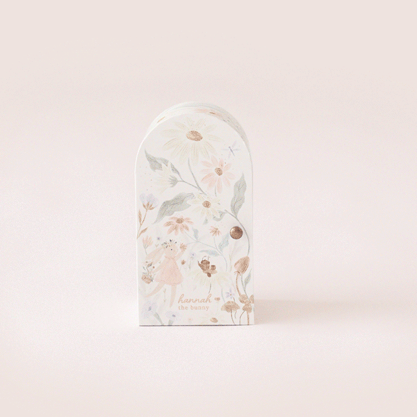 Tiny Hannah the Bunny (blush) - Gives 10 meals