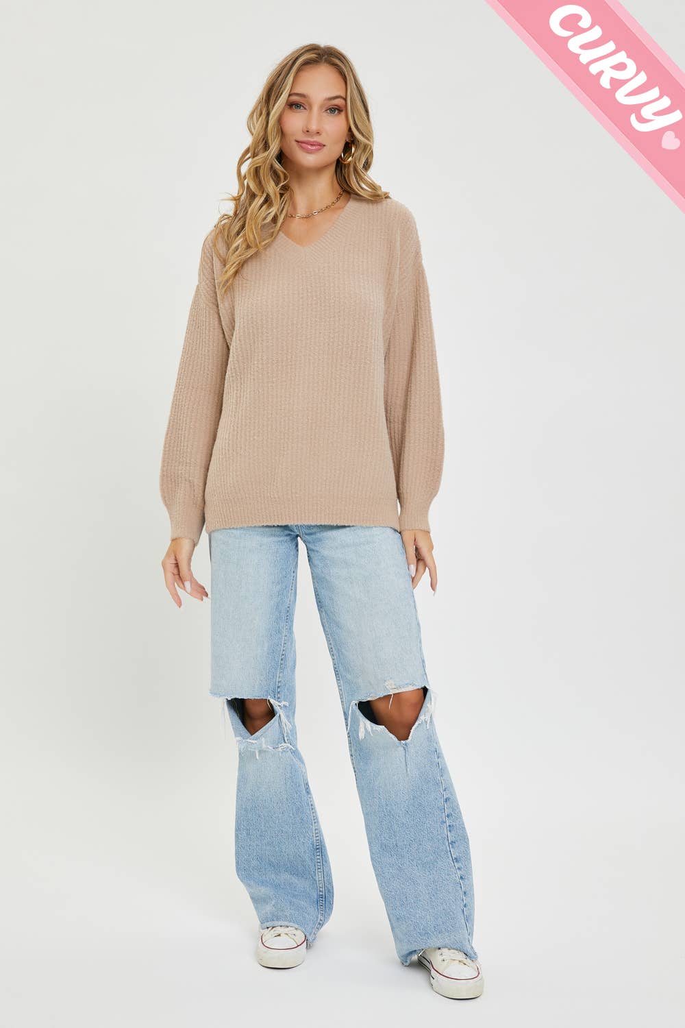 Everday Casual Sweater - Plus Size