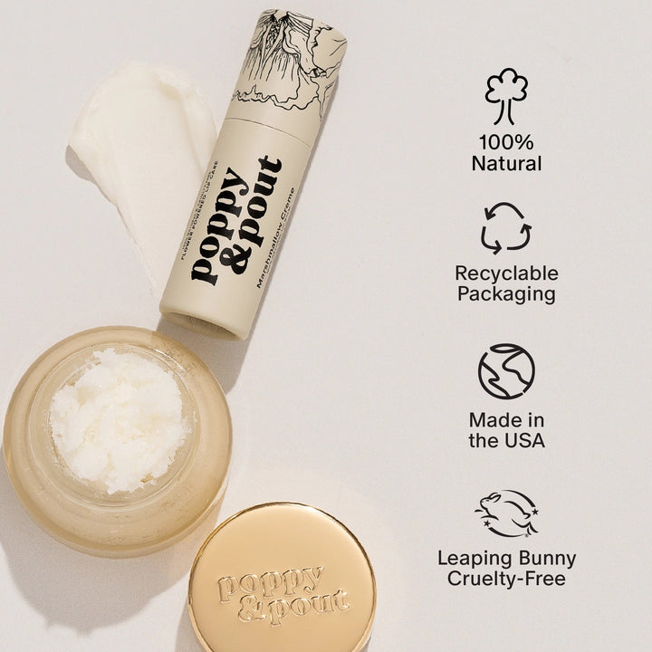 Lip Care Duo, Marshmallow Creme