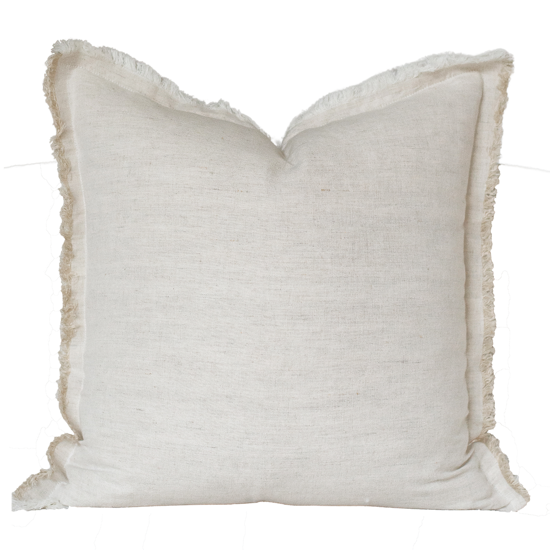 Fringe Pillow Covers - Neutral Color Palette