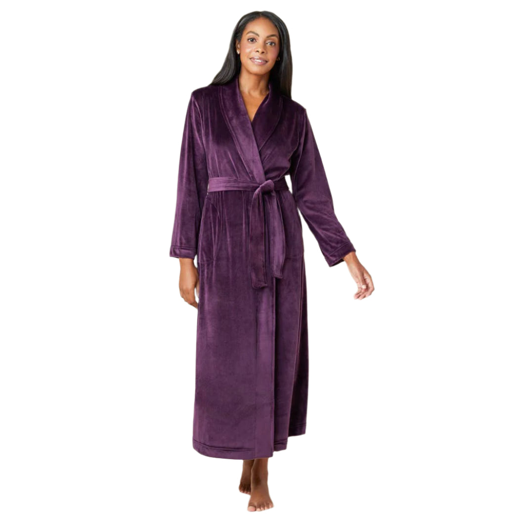 Serenity Shear Mink Wrap Robe