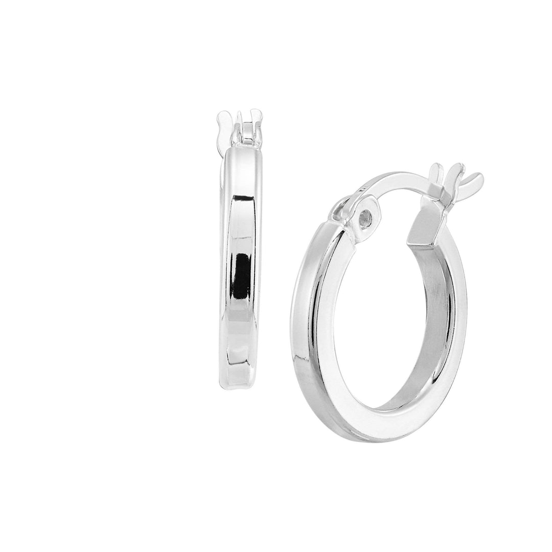 Silpada 'Squared Off' Hoop Earrings