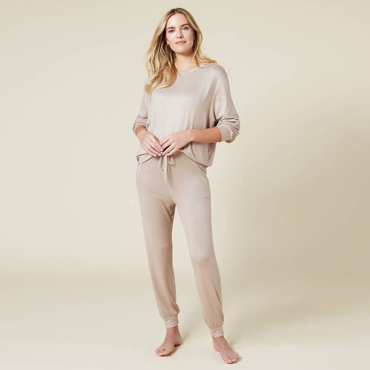 Dream Jersey Crew Neck Lounge Set