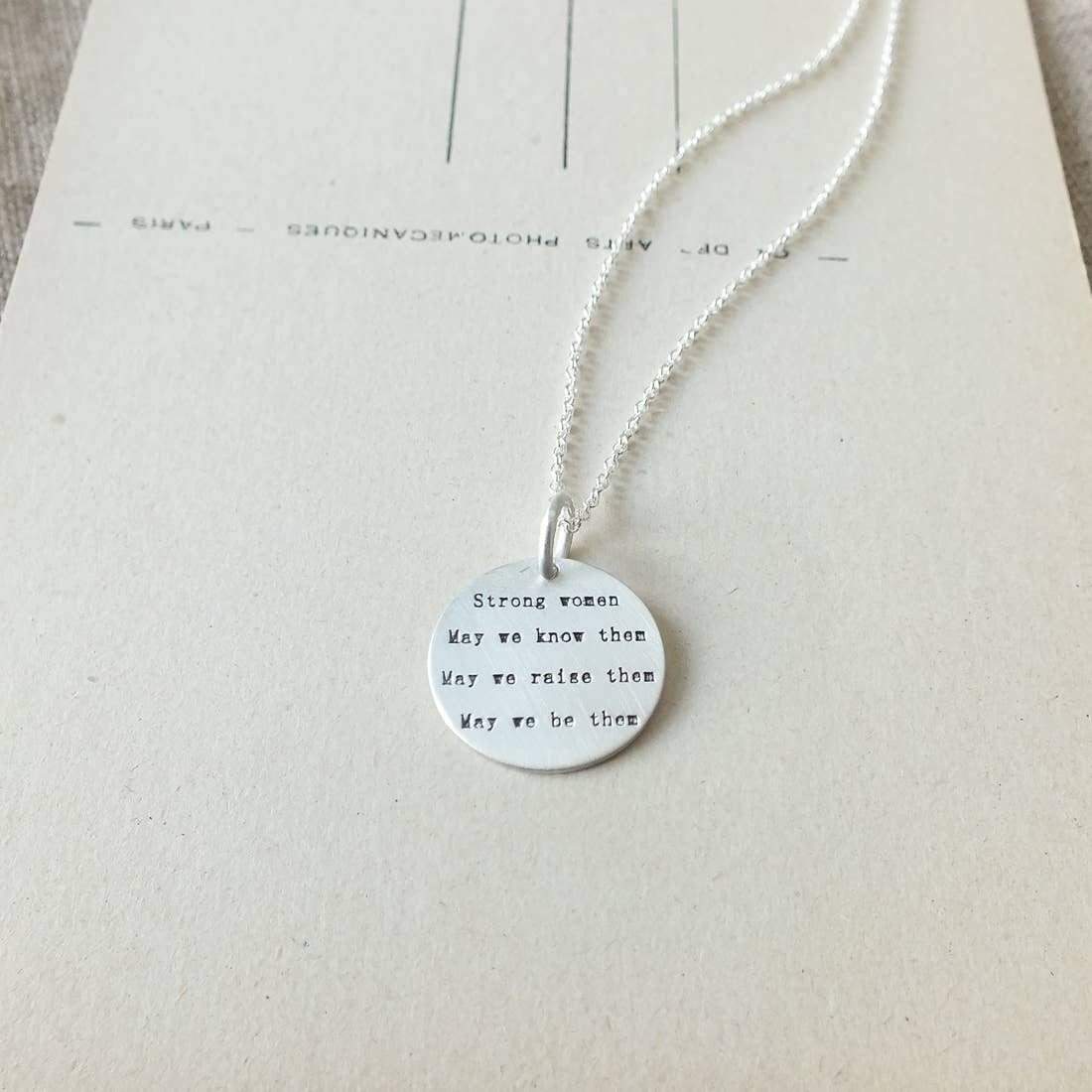 Strong Women Necklace