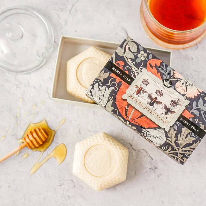 Royal Jelly Honey Soap 3.5oz - 2 Bar Gift Box