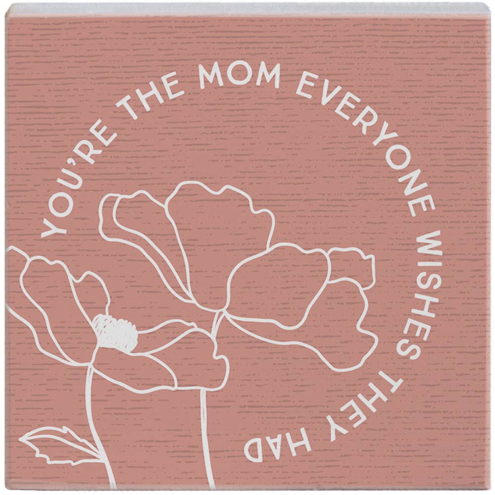 You're The Mom Pink - Gift-A-Block