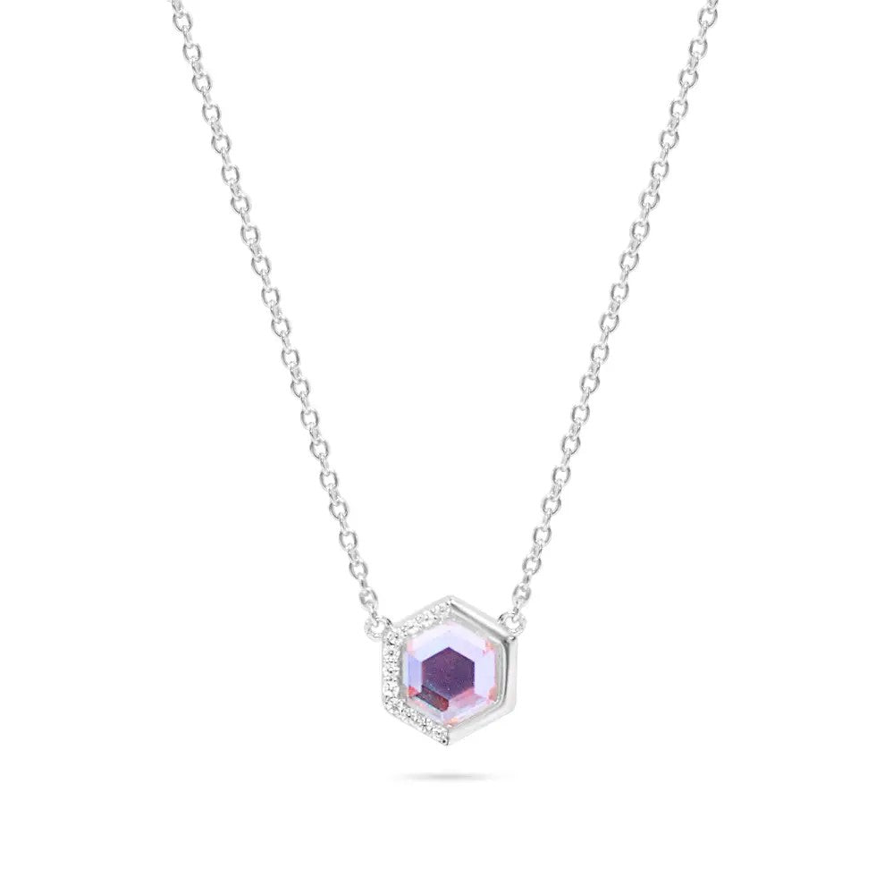Stardust Necklace in Angel Aura Quartz