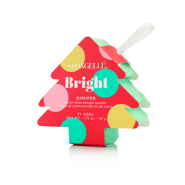 Spongellé Holiday Tree Body Wash Buffers – Assorted Scents