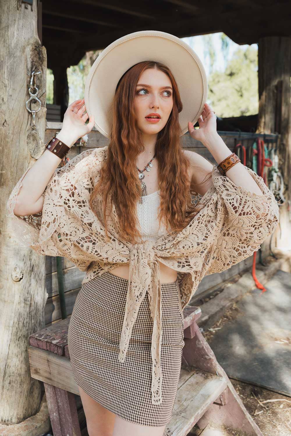Crochet Floral Petal Wrap