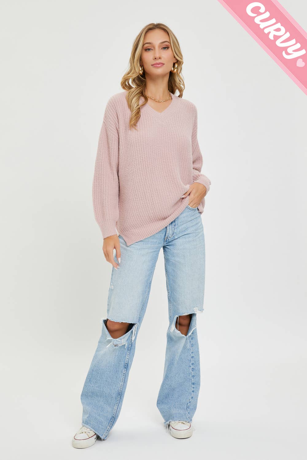 Everday Casual Sweater - Plus Size