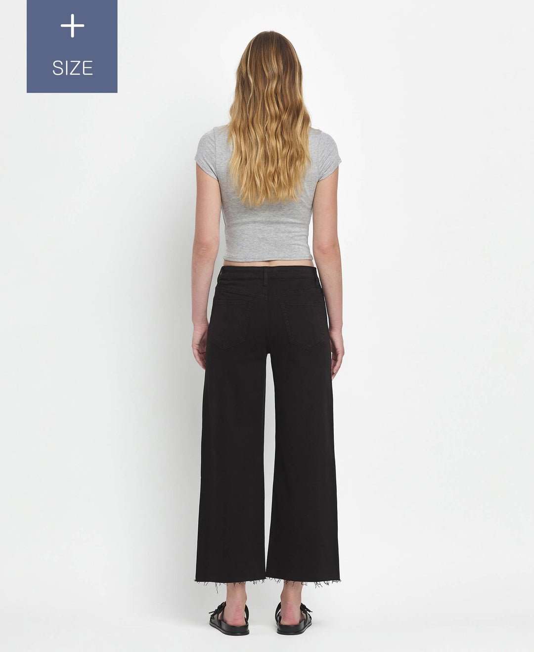 Olivia Wide Leg Jeans | Plus