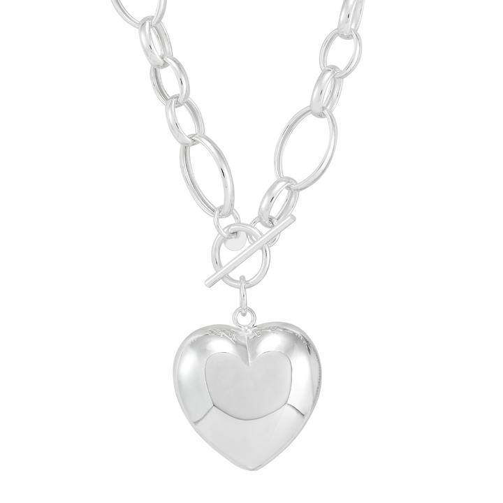 'Pure Love' Sterling Silver Necklace