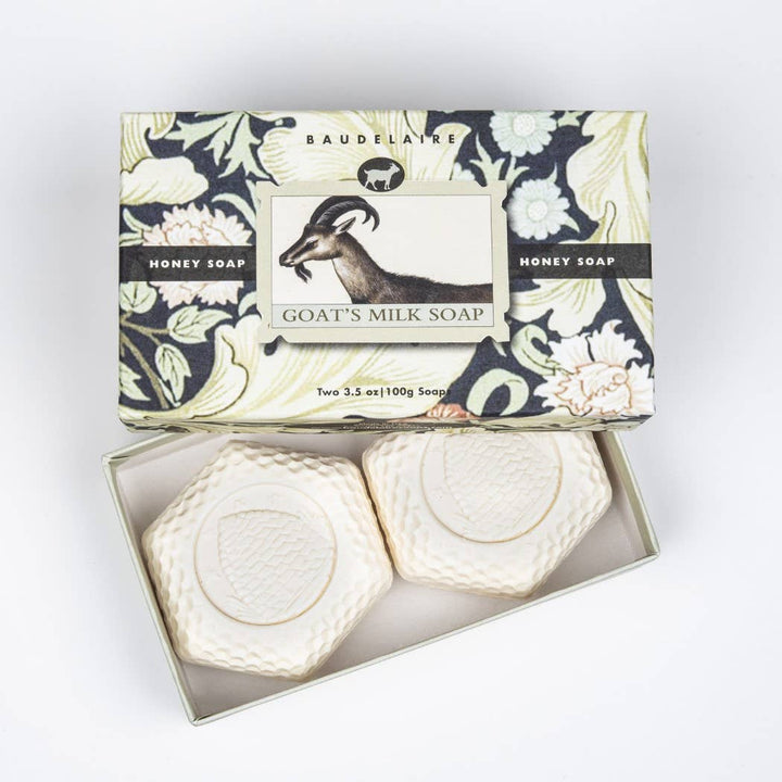 Goats Milk Honey Soap 3.5oz - 2 Bar Gift Box
