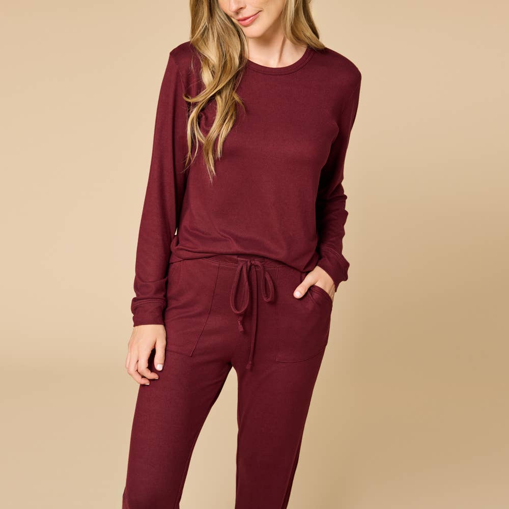 Dream Jersey Crew Neck Lounge Set