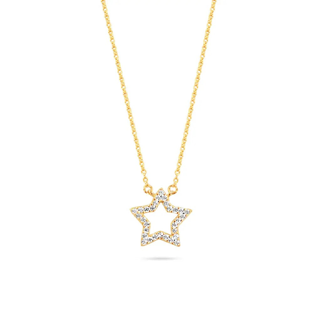 Pavé Star Necklace