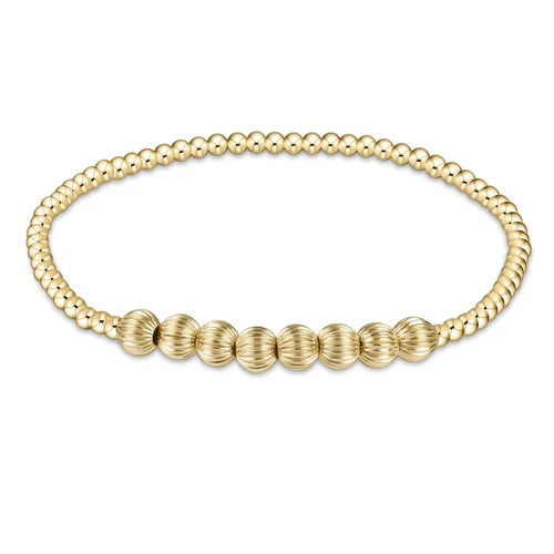 Gold Dignity Bracelet | Bliss Pattern