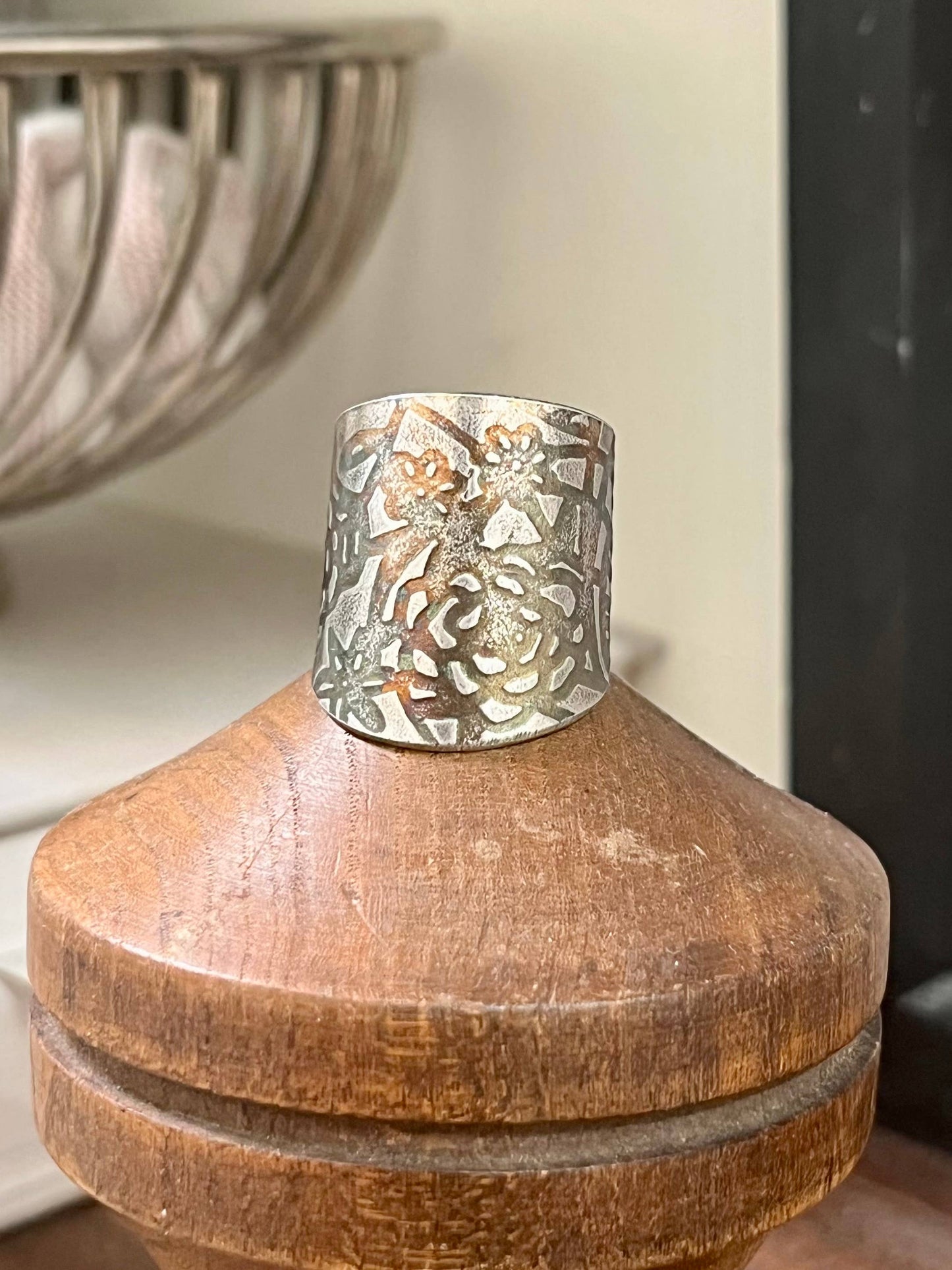 Stamped/Embossed Spoon Ring