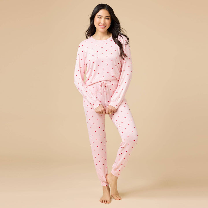 Dream Jersey Crew Neck Lounge Set