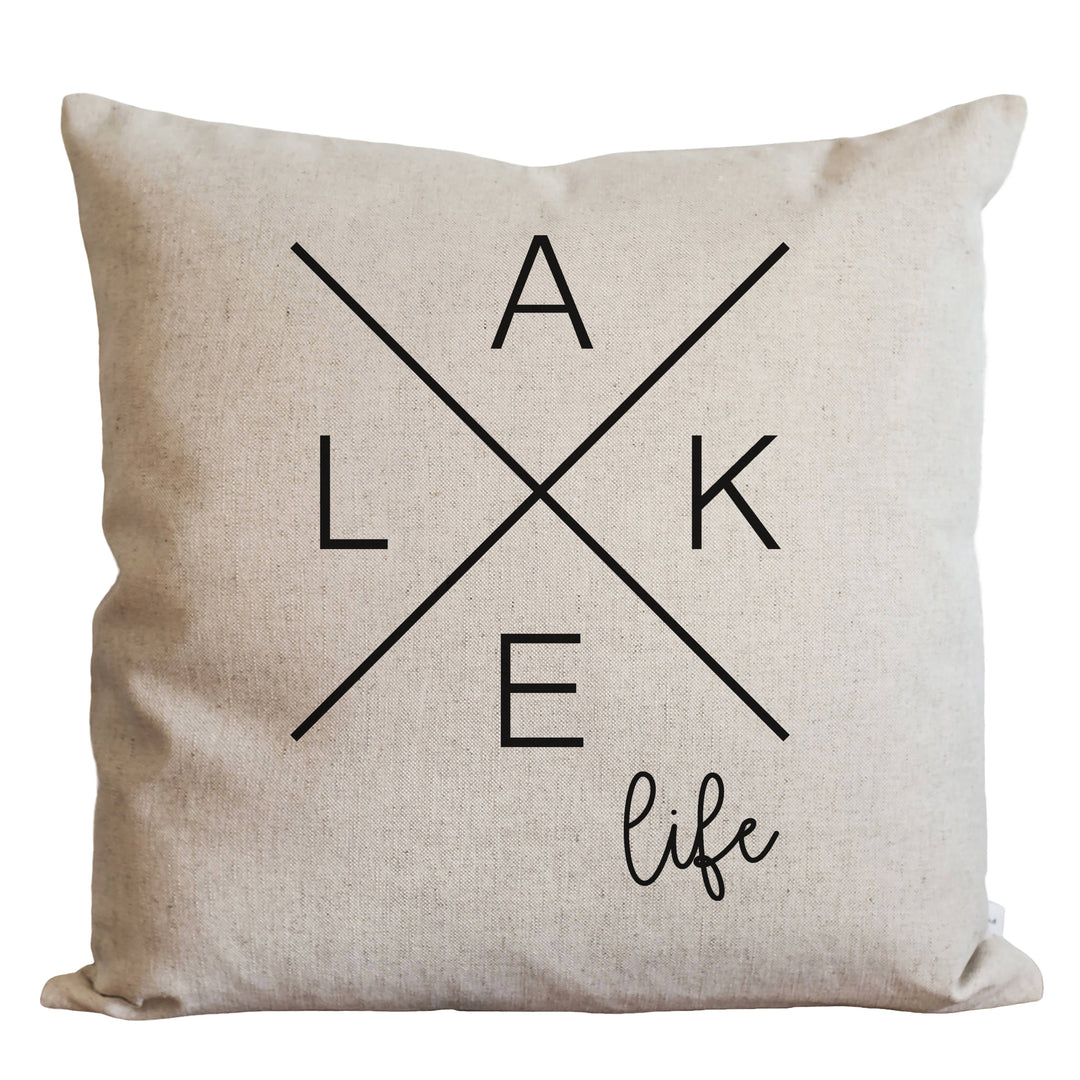 Lake Life Pillow Cover
