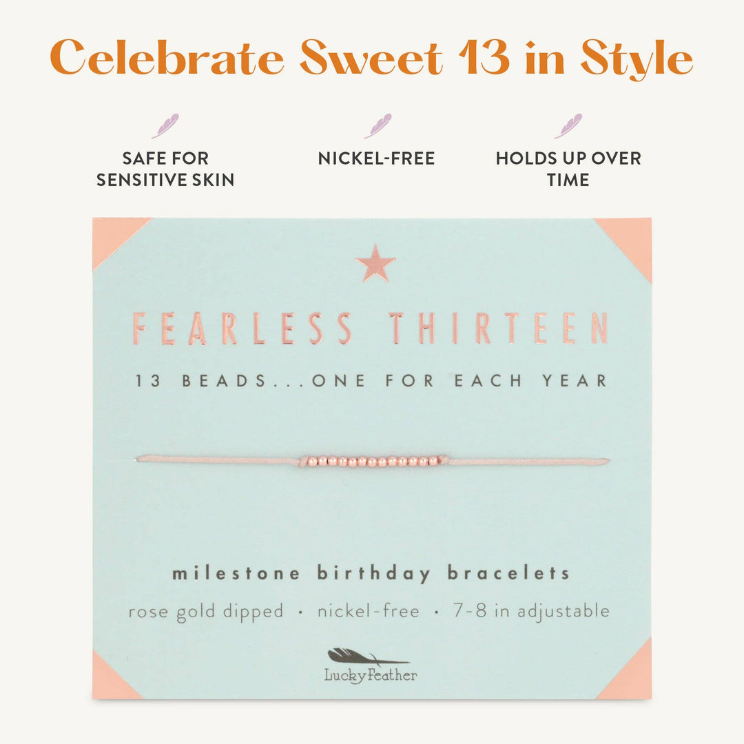 Milestone Birthday Bracelets