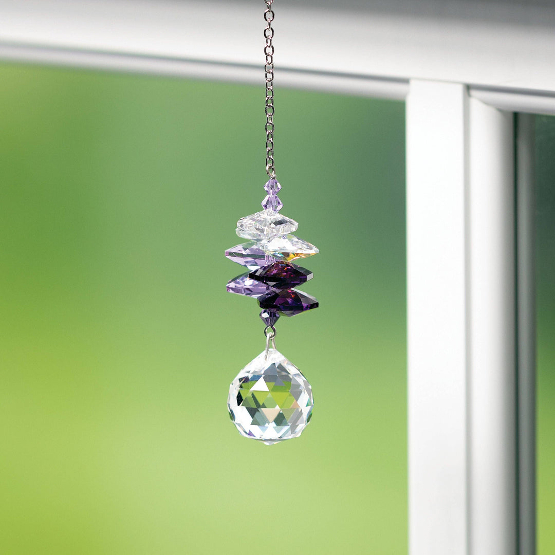 Crystal Sunrise Cascade - Purple
