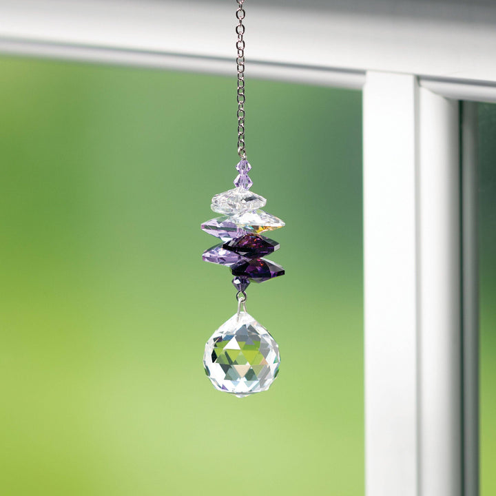 Crystal Sunrise Cascade - Purple